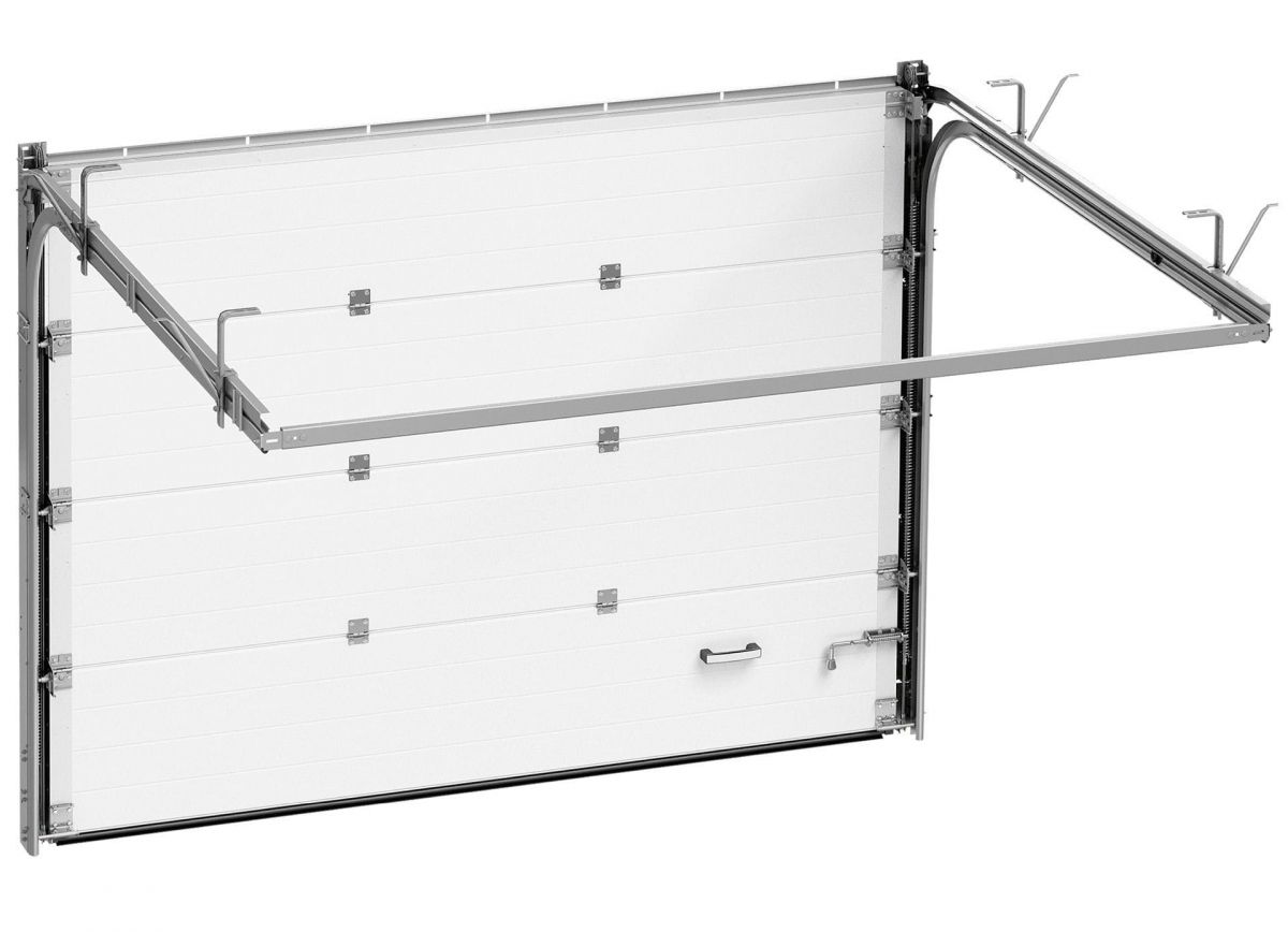 Ворота секционные АЛЮТЕХ TREND 2500х2125 мм (ручное управление)